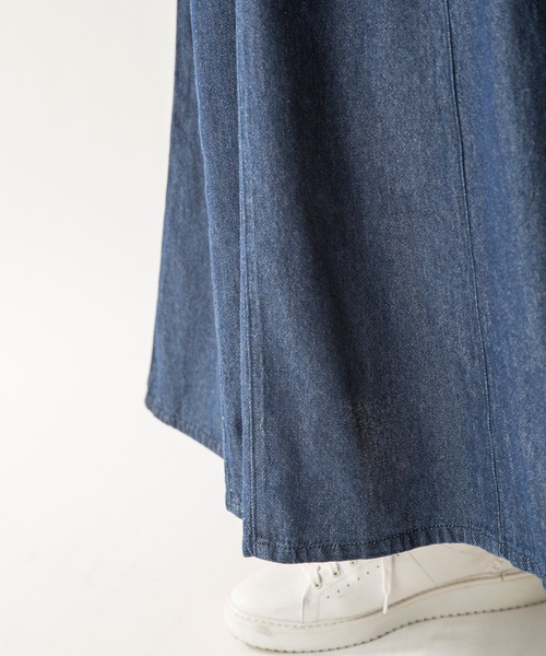 MILLION CARATS（ミリオンカラッツ）の「【STYLE4】2WAYデニムキャミワンピース（ワンピース・レディース・ブルー/インディゴブルー・FREE）」の10枚目の写真