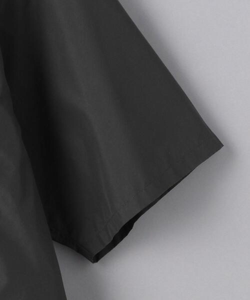 UNITED ARROWS（ユナイテッドアローズ）の「＜UNITED ARROWS＞ コットン/ポリエステル ポプリン フロントフライ ショートスリーブ（シャツ/ブラウス・メンズ・オフホワイト/ダークグレー・SMALL/MEDIUM/LARGE/X-LARGE）」の13枚目の写真