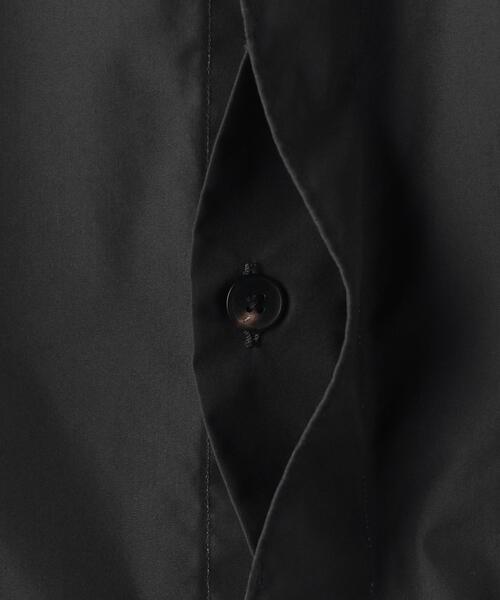 UNITED ARROWS（ユナイテッドアローズ）の「＜UNITED ARROWS＞ コットン/ポリエステル ポプリン フロントフライ ショートスリーブ（シャツ/ブラウス・メンズ・オフホワイト/ダークグレー・SMALL/MEDIUM/LARGE/X-LARGE）」の15枚目の写真