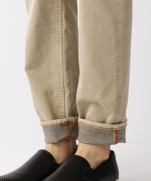 NICOLE CLUB FOR MEN(ニコルクラブフォーメン)の「スリムカラーパンツ(その他パンツ・メンズ・サックスブルー/ブラック/ホワイト/ベージュ・X-LARGE/LARGE/SMALL/MEDIUM)」の16枚目の写真