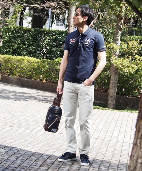 NICOLE CLUB FOR MEN(ニコルクラブフォーメン)の「スリムカラーパンツ(その他パンツ・メンズ・サックスブルー/ブラック/ホワイト/ベージュ・X-LARGE/LARGE/SMALL/MEDIUM)」の18枚目の写真