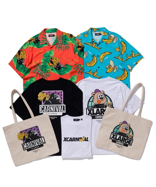 XLARGE(エクストララージ)の「XLARGE×CARNIVAL BKK EX SPECIE TOTE BAG(トートバッグ・メンズ・オフホワイト・ONE SIZE)」の6枚目の写真