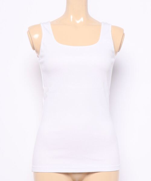 Lull(ルル)の「【Lull / ルル】2wayリブタンクトップ(タンクトップ・レディース・ベージュ/ブラック/ホワイト・ONESIZE)」の17枚目の写真