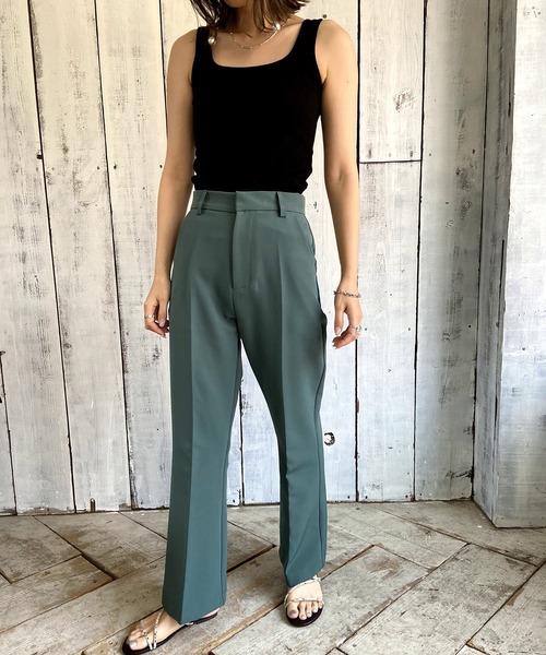 Lull(ルル)の「【Lull / ルル】2wayリブタンクトップ(タンクトップ・レディース・ベージュ/ブラック/ホワイト・ONESIZE)」の10枚目の写真