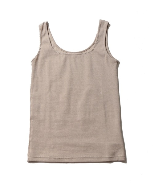 Lull(ルル)の「【Lull / ルル】2wayリブタンクトップ(タンクトップ・レディース・ベージュ/ブラック/ホワイト・ONESIZE)」の20枚目の写真
