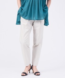 qualite | 【セットアップ対応】コットンリネン2WAYストレッチタックパンツ(その他パンツ)