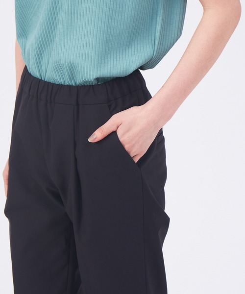 qualite(カリテ)の「【セットアップ対応】コットンリネン2WAYストレッチタックパンツ(その他パンツ・レディース・オレンジ/ベージュ/ブラック/ブルー・38/36/40/34)」の20枚目の写真