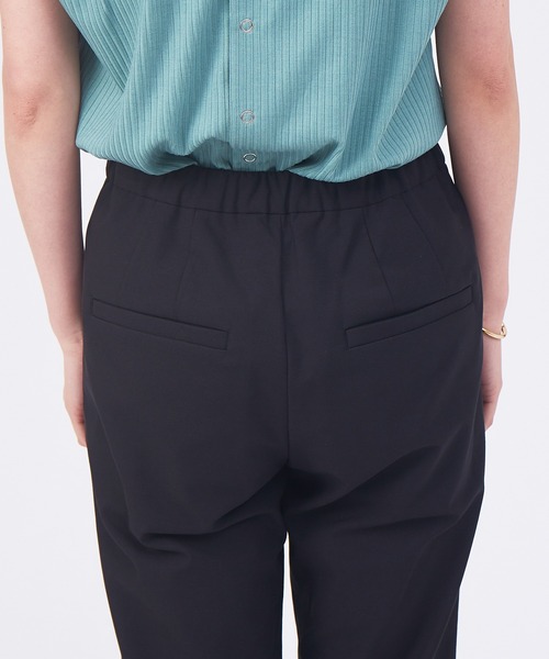 qualite(カリテ)の「【セットアップ対応】コットンリネン2WAYストレッチタックパンツ(その他パンツ・レディース・オレンジ/ベージュ/ブラック/ブルー・38/36/40/34)」の21枚目の写真