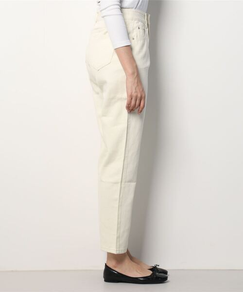 MAISON BREEZE（メゾンブリーズ）の「【MAISON BREEZE】リラックステーパードかつらぎパンツ（チノパンツ・レディース・ホワイト・LARGE/MEDIUM/SMALL）」の3枚目の写真