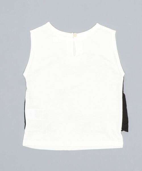 pairmanon（ペアマノン）の「キャミドッキングレースブラウス 無地 ガールズ（シャツ/ブラウス・キッズ・ブラック/モカ/ラベンダー・100/110/120/90/140/150/130）」の8枚目の写真