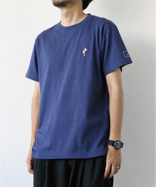 LiSS(リス)の「【Ls】【LiSS】レジェンド刺繍Tシャツ~Baseball~(Tシャツ/カットソー・メンズ・ホワイト/ブラック/カーキ/ネイビー・0/1/2/3)」の4枚目の写真