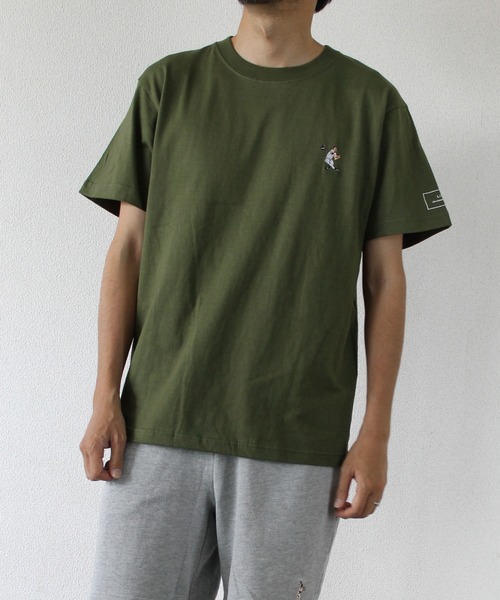 LiSS(リス)の「【Ls】【LiSS】レジェンド刺繍Tシャツ~Baseball~(Tシャツ/カットソー・メンズ・ホワイト/ブラック/カーキ/ネイビー・0/1/2/3)」の3枚目の写真