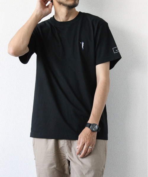 LiSS(リス)の「【Ls】【LiSS】レジェンド刺繍Tシャツ~Baseball~(Tシャツ/カットソー・メンズ・ホワイト/ブラック/カーキ/ネイビー・0/1/2/3)」の2枚目の写真