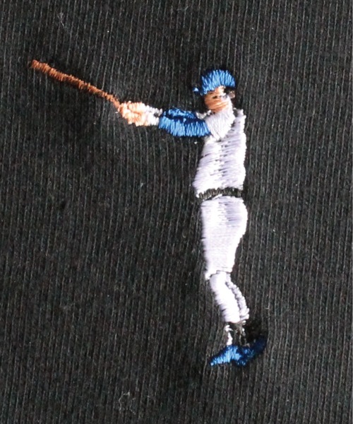 LiSS(リス)の「【Ls】【LiSS】レジェンド刺繍Tシャツ~Baseball~(Tシャツ/カットソー・メンズ・ホワイト/ブラック/カーキ/ネイビー・0/1/2/3)」の11枚目の写真