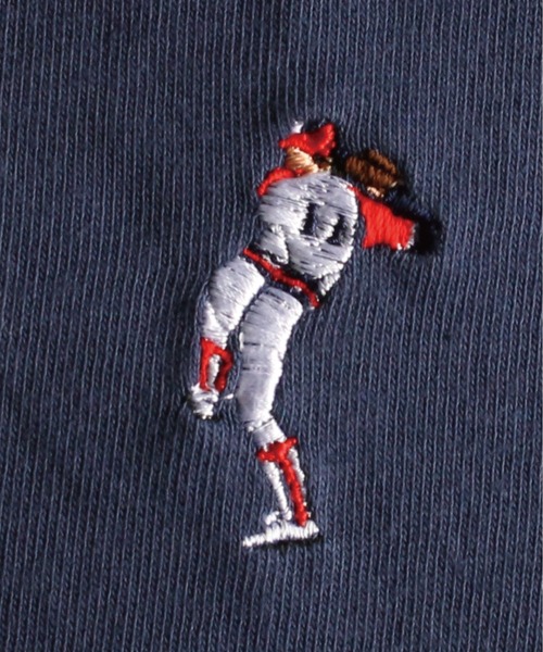 LiSS(リス)の「【Ls】【LiSS】レジェンド刺繍Tシャツ~Baseball~(Tシャツ/カットソー・メンズ・ホワイト/ブラック/カーキ/ネイビー・0/1/2/3)」の13枚目の写真