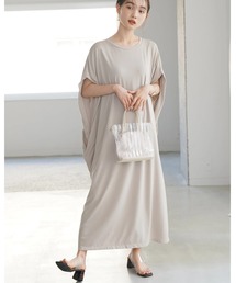 AMERICAN HOLIC | フレンチスリーブカットワンピース ＊●(ワンピース)