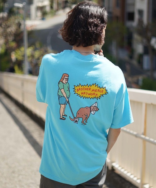 BROTHER MERLE（ブラザー マール）の「Good Dog S/S Crew T-Shirts