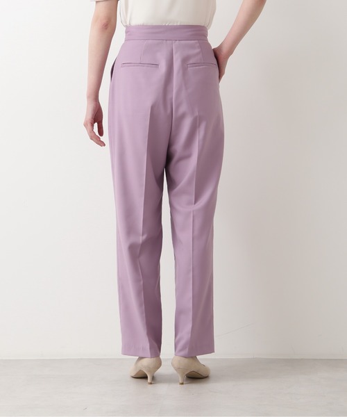 NATURAL BEAUTY BASIC（ナチュラルビューティーベーシック）の「エッグシルエットパンツ（その他パンツ・レディース・ブラック/ブラウン/ラベンダー・SMALL/MEDIUM/X-SMALL）」の13枚目の写真