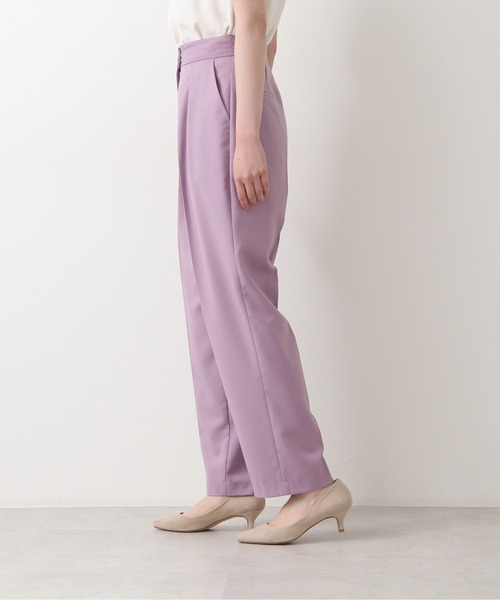 NATURAL BEAUTY BASIC（ナチュラルビューティーベーシック）の「エッグシルエットパンツ（その他パンツ・レディース・ブラック/ブラウン/ラベンダー・SMALL/MEDIUM/X-SMALL）」の14枚目の写真