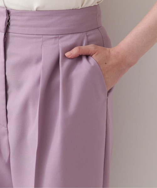 NATURAL BEAUTY BASIC（ナチュラルビューティーベーシック）の「エッグシルエットパンツ（その他パンツ・レディース・ブラック/ブラウン/ラベンダー・SMALL/MEDIUM/X-SMALL）」の16枚目の写真