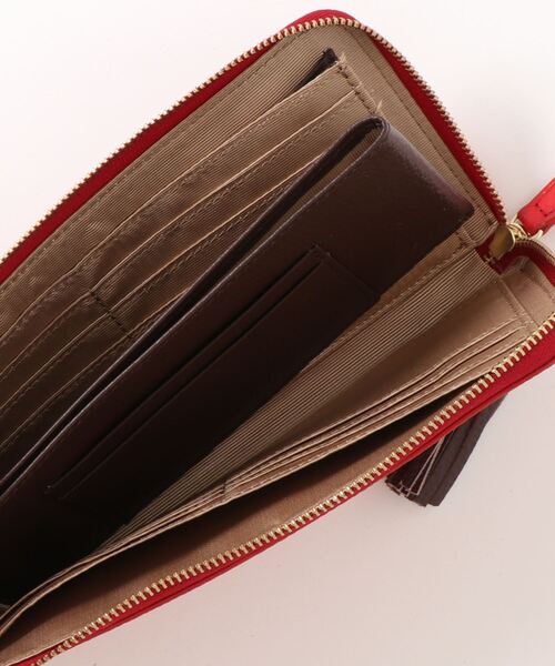 CLAIRE(クレア)の「【CLAIRE】イタリアンレザー無地シュリンクL字ウォレット(財布・レディース・ブラック/グレー/レッド/オフホワイト/カーキ/シルバー/イエロー/オレンジ/グリーン/サンドベージュ/ラベンダー/サンドグレー/キャメル/ピンクベージュ/ブルーグレー/シャンパン・FREE)」の22枚目の写真