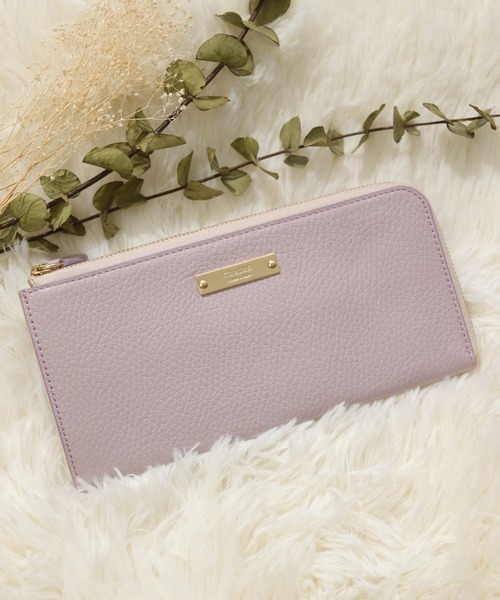 CLAIRE(クレア)の「【CLAIRE】イタリアンレザー無地シュリンクL字ウォレット(財布・レディース・ブラック/グレー/レッド/オフホワイト/カーキ/シルバー/イエロー/オレンジ/グリーン/サンドベージュ/ラベンダー/サンドグレー/キャメル/ピンクベージュ/ブルーグレー/シャンパン・FREE)」の10枚目の写真