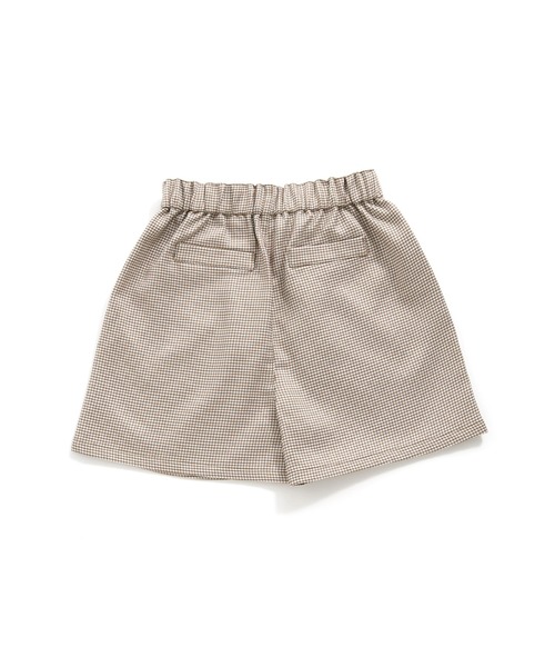 JENNI love（ジェニィラブ）の「千鳥柄ウエストリボンショーパン（その他パンツ・キッズ・サックスブルー/ベージュ/ブラック・130cm/140cm/150cm/160cm）」の7枚目の写真