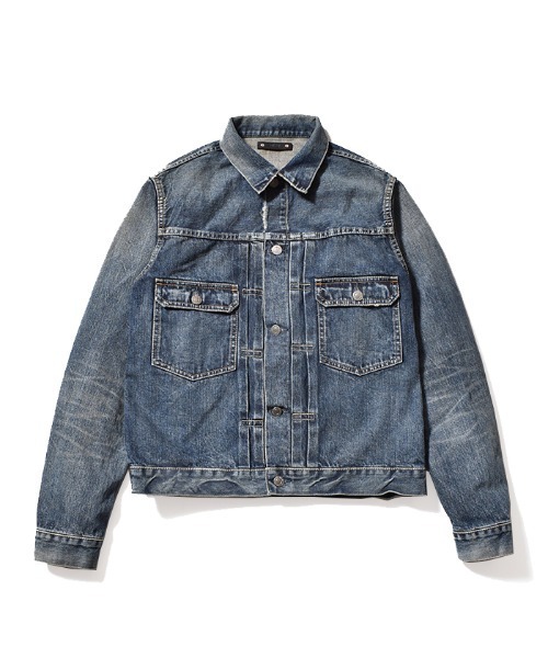 MINEDENIM（マインデニム）の「TF-GJKT USD（デニムジャケット・メンズ・インディゴブルー・2/4/3/1）」の6枚目の写真