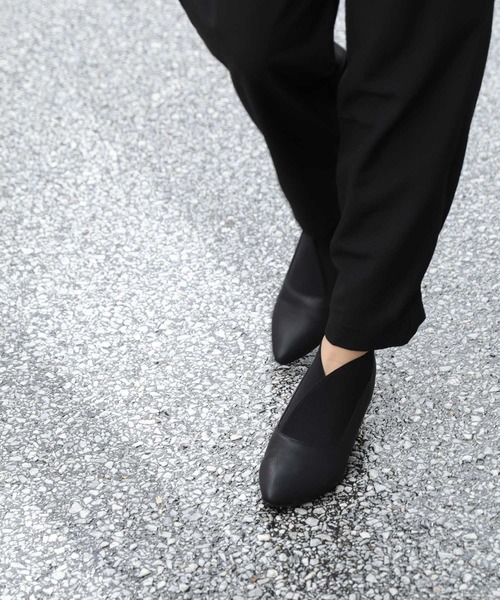 antiqua(アンティカ)の「ゴアブーティーパンプス(パンプス・レディース・ブラック・LL/S/M/L)」の5枚目の写真