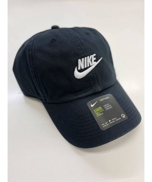NIKE（ナイキ）の「ナイキ H86 フーチュラ ウォッシュド キャップ（その他雑貨・レディース・ブラック/ホワイト/レッド・FREE）」の5枚目の写真