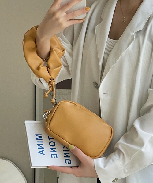 etade(エタード)の「【etade】chouchou 2way shoulder bag etda11(ショルダーバッグ・レディース・ホワイト/ブラック/グリーン/ライトベージュ・FREE)」の13枚目の写真