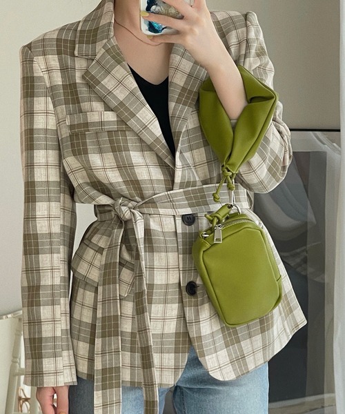 etade(エタード)の「【etade】chouchou 2way shoulder bag etda11(ショルダーバッグ・レディース・ホワイト/ブラック/グリーン/ライトベージュ・FREE)」の14枚目の写真