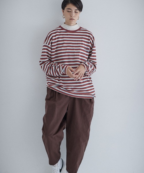 SEA（シー）の「Seavalley Mountain Club マルチボーダー 2XL L/S TEE