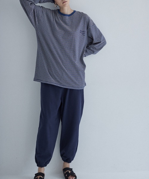 極美品 Seavalley Mountain Club マルチボーダー ロンT SEA（シー）の「Seavalley Mountain Club マルチボーダー 2XL L/S TEE