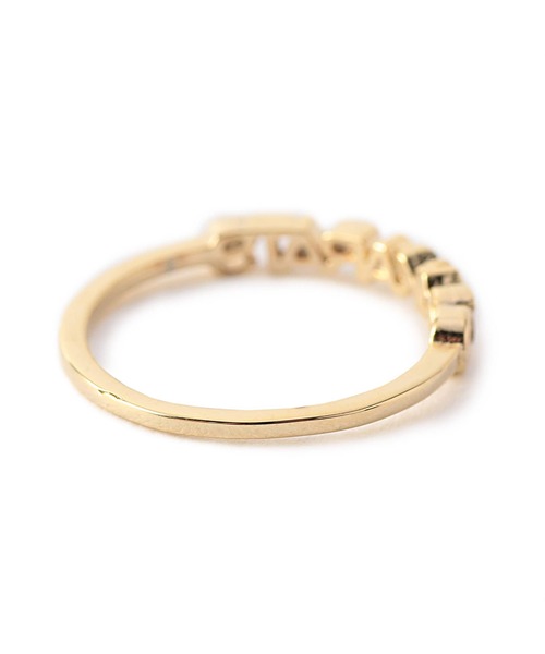24karats（トゥウェンティーフォーカラッツ）の「Standard Logo Minimal Ring（リング・メンズ・ゴールド/シルバー・9号）」の6枚目の写真