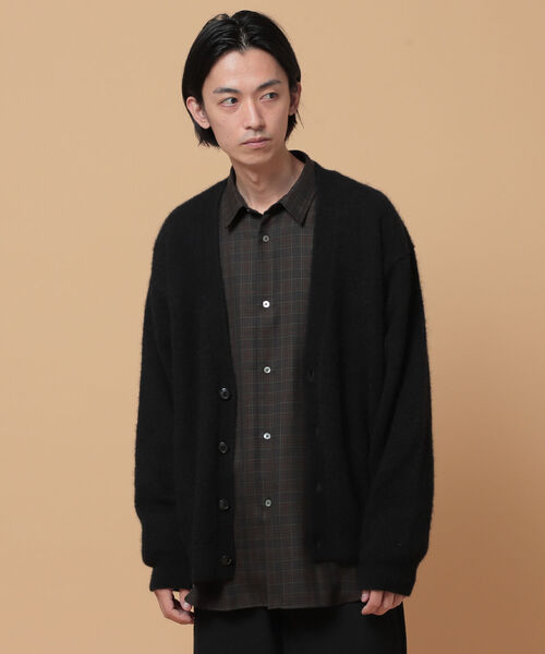 BEAMS（ビームス）の「BEAMS / Alpaca Cardigan（カーディガン/ボレロ・メンズ・ブラック・SMALL/MEDIUM/LARGE/X-LARGE）」の6枚目の写真