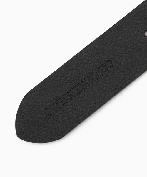 Calvin Klein Jeans Accessory(カルバン・クラインジーンズアクセサリー)の「モノグラムロゴ HW エナメル ベルト(ベルト・メンズ・ブラック/ブラック系・85/95/90/100)」の5枚目の写真