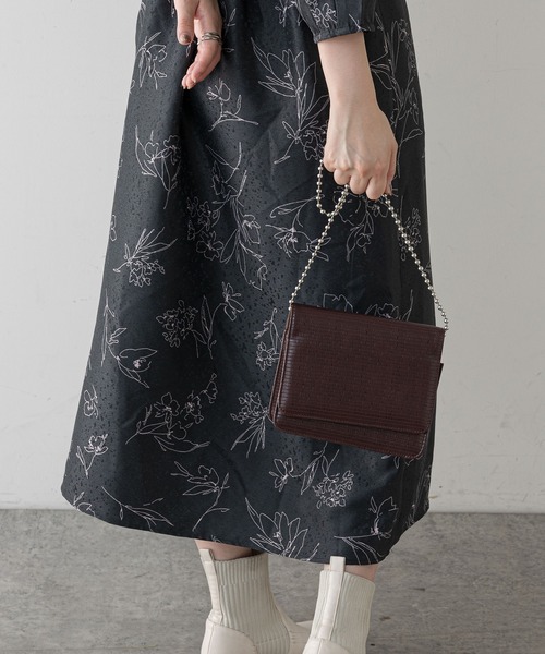 natural couture(ナチュラルクチュール)の「ボールチェーンミニショルダーバッグ(ショルダーバッグ・レディース・ブラウン/ピンク/その他1/その他2・FREE)」の22枚目の写真