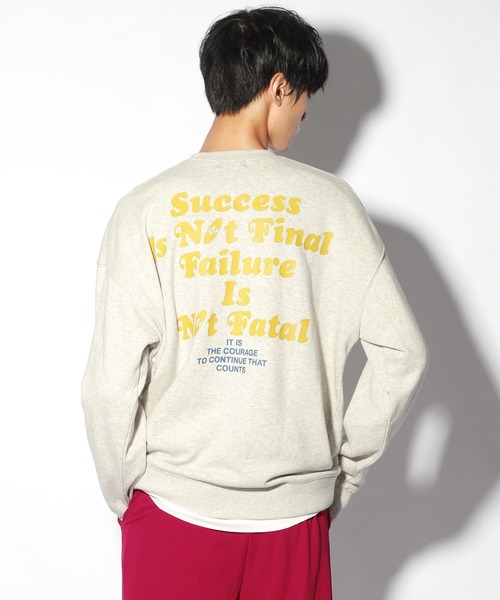 PBLIM（ページボーイリム）の「【PAGEBOYLIM】カラーロゴスウェット（Tシャツ/カットソー・レディース・グレー/ブラウン・MEDIUM/LARGE）」の10枚目の写真