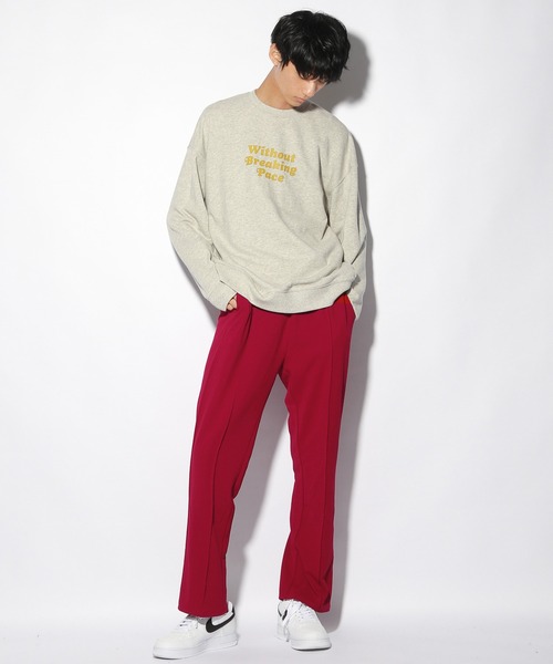 PBLIM（ページボーイリム）の「【PAGEBOYLIM】カラーロゴスウェット（Tシャツ/カットソー・レディース・グレー/ブラウン・MEDIUM/LARGE）」の12枚目の写真