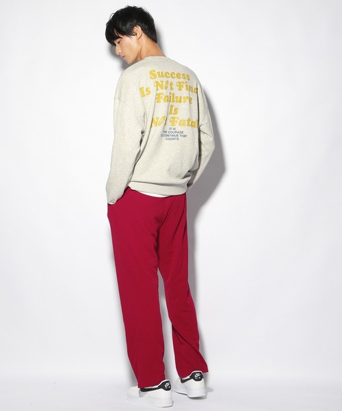 PBLIM（ページボーイリム）の「【PAGEBOYLIM】カラーロゴスウェット（Tシャツ/カットソー・レディース・グレー/ブラウン・MEDIUM/LARGE）」の13枚目の写真