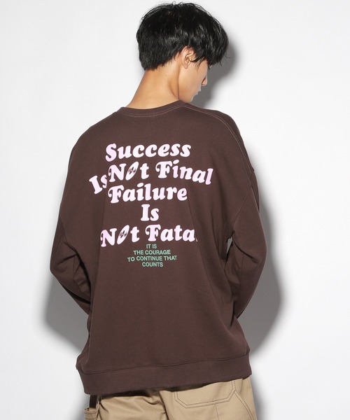 PBLIM（ページボーイリム）の「【PAGEBOYLIM】カラーロゴスウェット（Tシャツ/カットソー・レディース・グレー/ブラウン・MEDIUM/LARGE）」の14枚目の写真