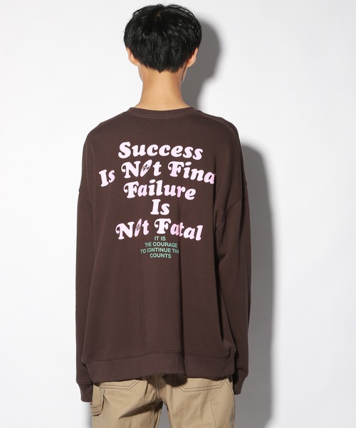 PBLIM（ページボーイリム）の「【PAGEBOYLIM】カラーロゴスウェット（Tシャツ/カットソー・レディース・グレー/ブラウン・MEDIUM/LARGE）」の20枚目の写真