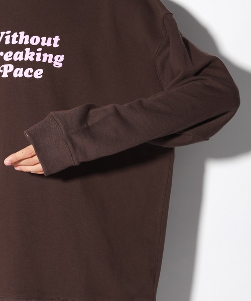 PBLIM（ページボーイリム）の「【PAGEBOYLIM】カラーロゴスウェット（Tシャツ/カットソー・レディース・グレー/ブラウン・MEDIUM/LARGE）」の22枚目の写真