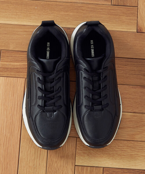 COMME CA ISM（コムサイズム）の「スニーカー（スニーカー・レディース・ブラック/アイボリー・23.5cm/24.5cm）」の18枚目の写真