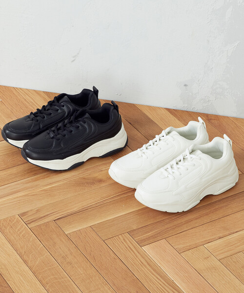 COMME CA ISM（コムサイズム）の「スニーカー（スニーカー・レディース・ブラック/アイボリー・23.5cm/24.5cm）」の15枚目の写真