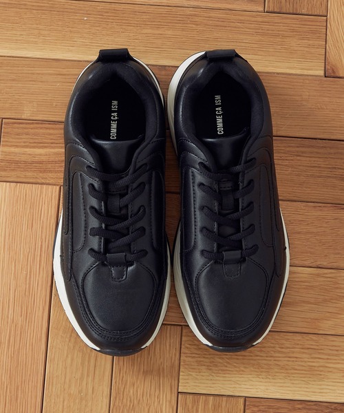 COMME CA ISM（コムサイズム）の「スニーカー（スニーカー・レディース・ブラック/アイボリー・23.5cm/24.5cm）」の9枚目の写真