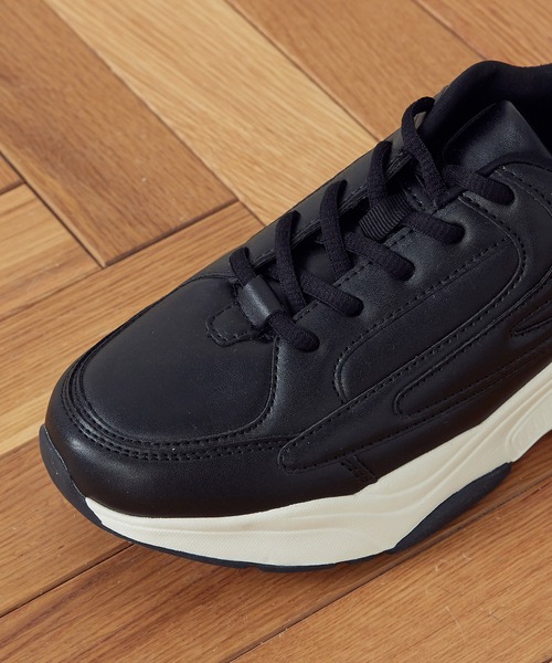 COMME CA ISM（コムサイズム）の「スニーカー（スニーカー・レディース・ブラック/アイボリー・23.5cm/24.5cm）」の10枚目の写真