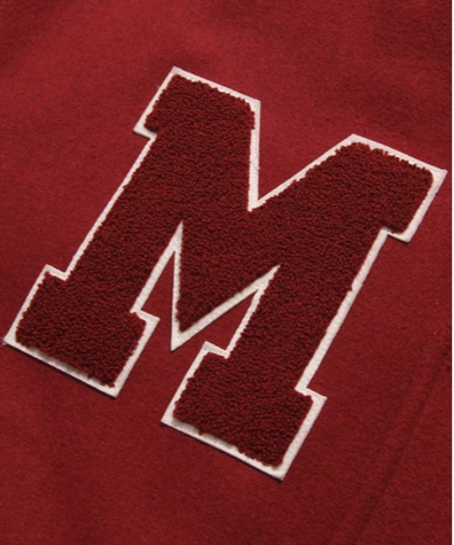 MAHAGRID(マハグリッド)の「【mahagrid】HHC VARSITY JACKET / マハグリッド HHC バーシティー スタジアム ジャケット(スタジャン・メンズ・ブラック/レッド・SMALL/MEDIUM/LARGE)」の13枚目の写真