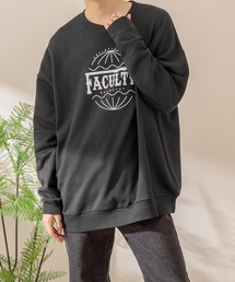 【Adoon plain】ロゴプリントスウェット